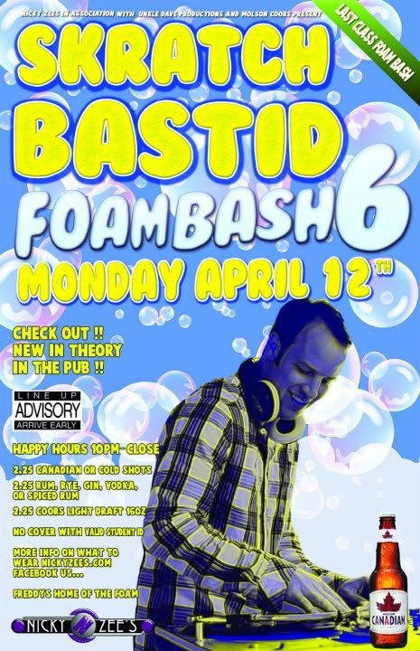 Skratch Bastid Foam Bash 6 poster