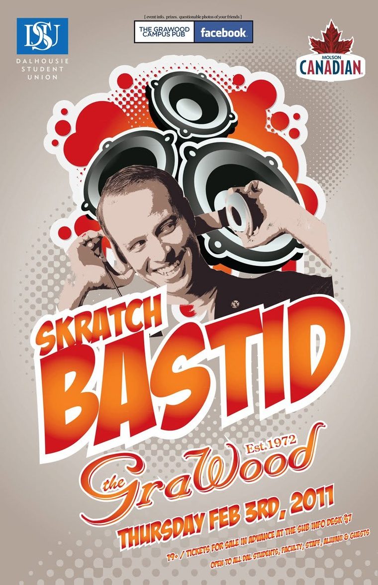 Skratch Bastid at the GraWood poster, 2011
