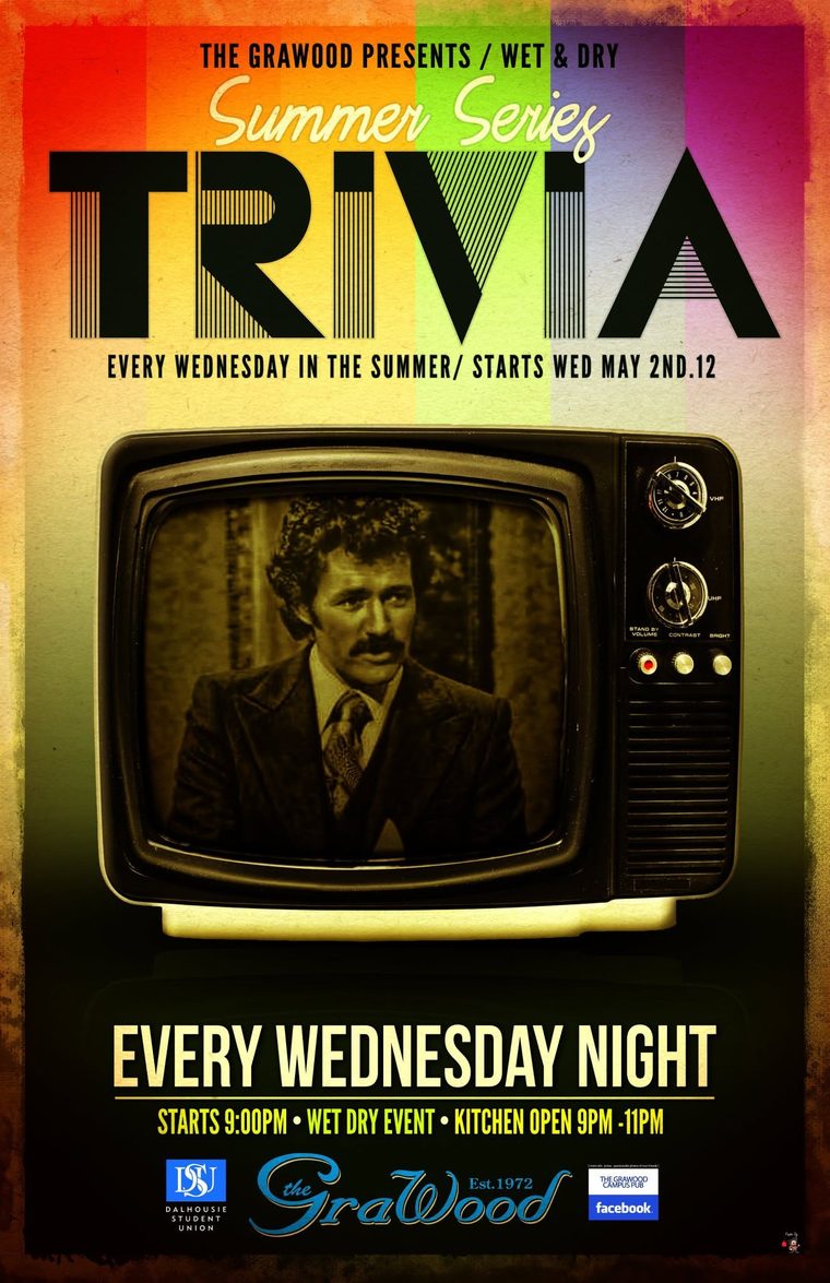 Summer Series Trivia poster, GraWood 2012
