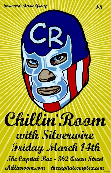 Chillin Room with Silverwire gig poster